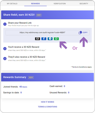 Rebit Reward | Share Rebit